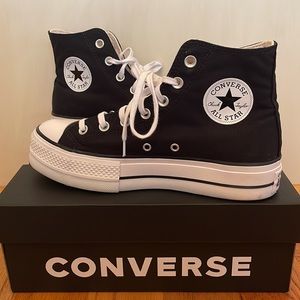Black Platform Converse